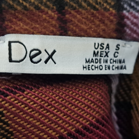 Plaid Shacket by Dex - Picture 12 of 12